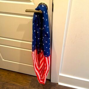 American flag scarf